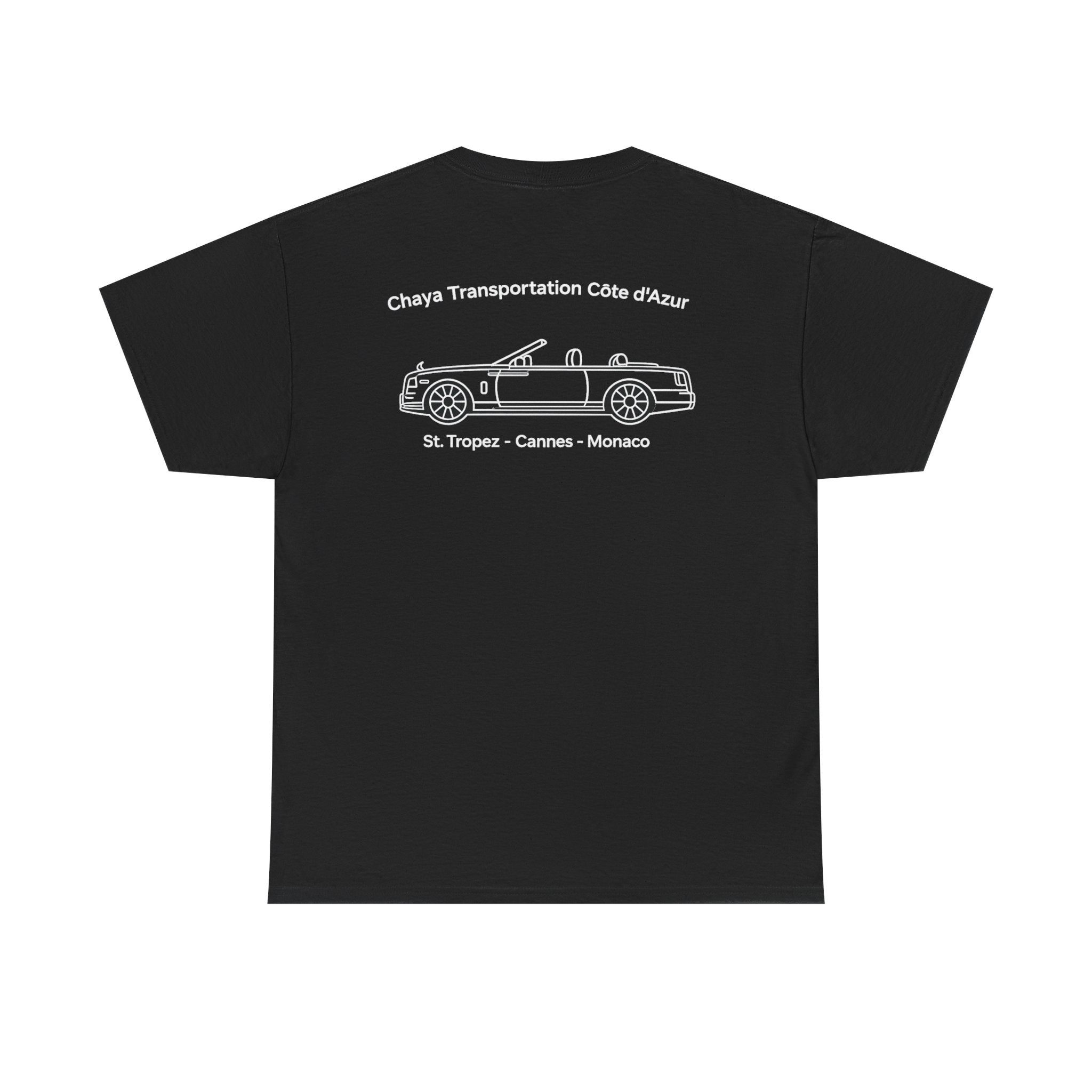 Chaya Transportation White Logo T-Shirt