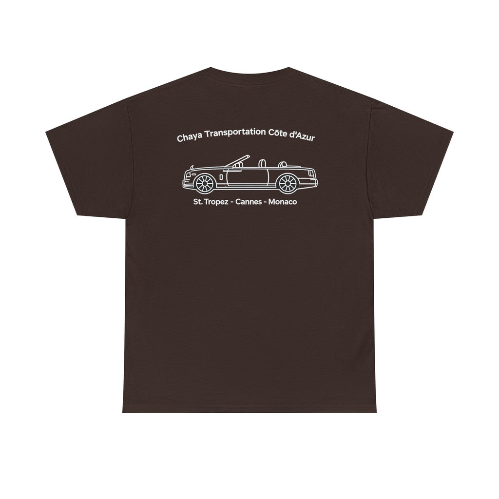 Chaya Transportation White Logo T-Shirt