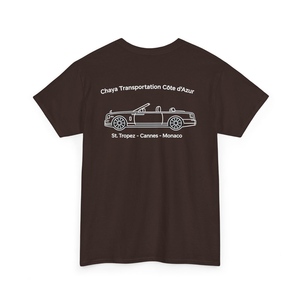 Chaya Transportation White Logo T-Shirt