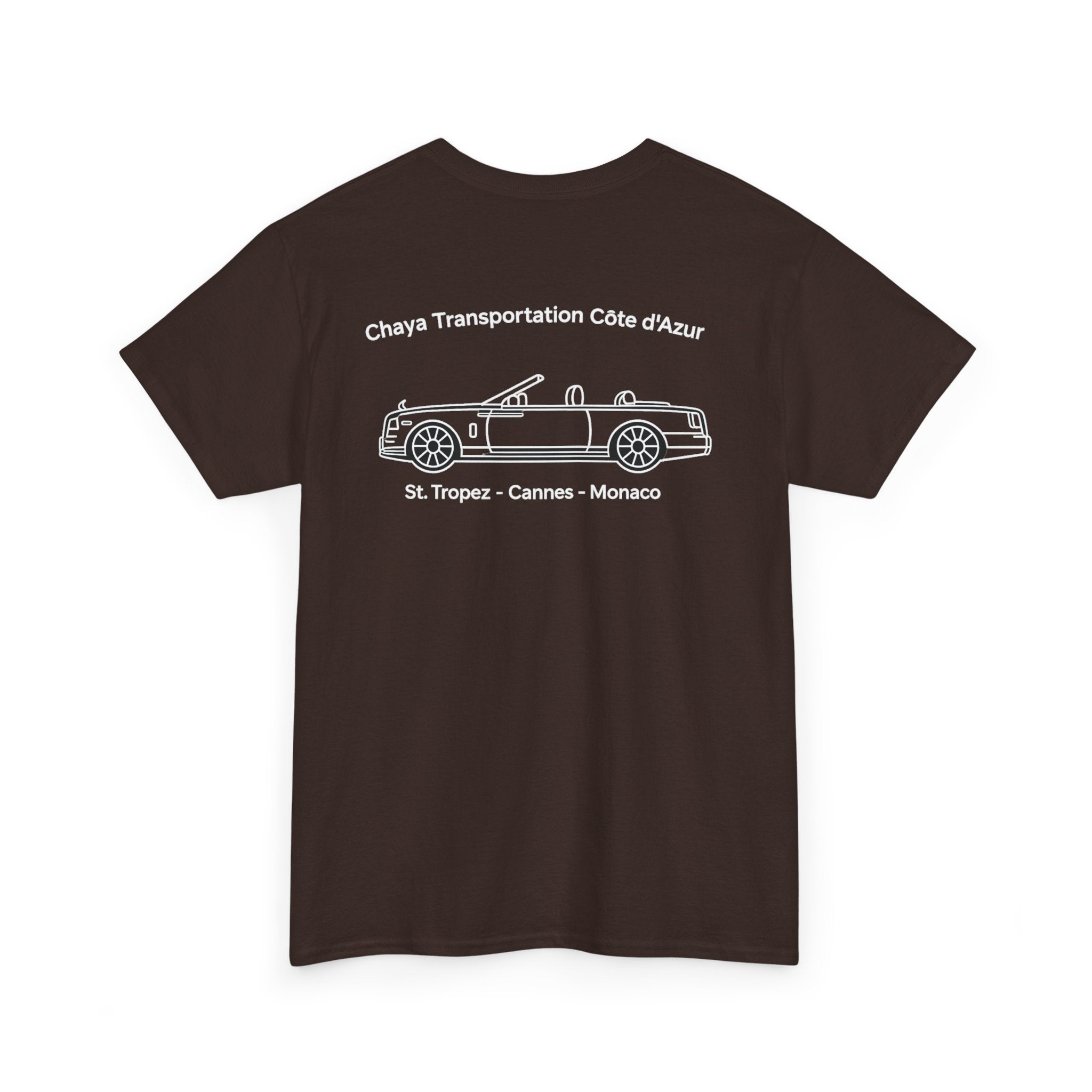 Chaya Transportation White Logo T-Shirt