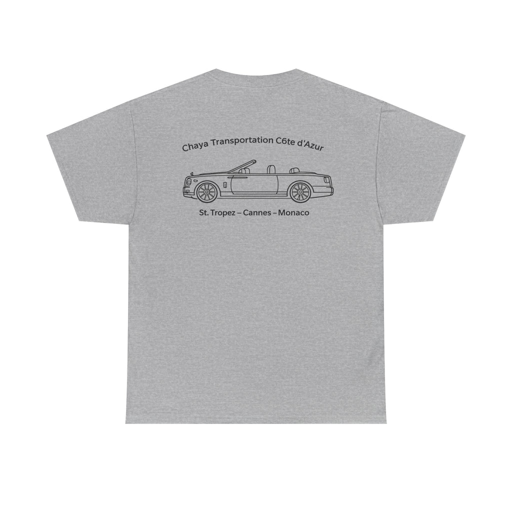 Chaya Transportation Black Logo T-Shirt