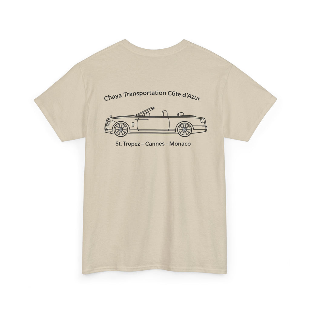 Chaya Transportation Black Logo T-Shirt