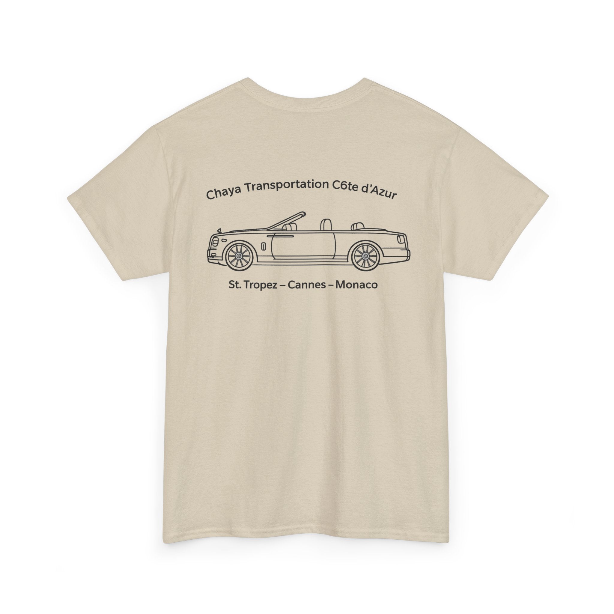 Chaya Transportation Black Logo T-Shirt
