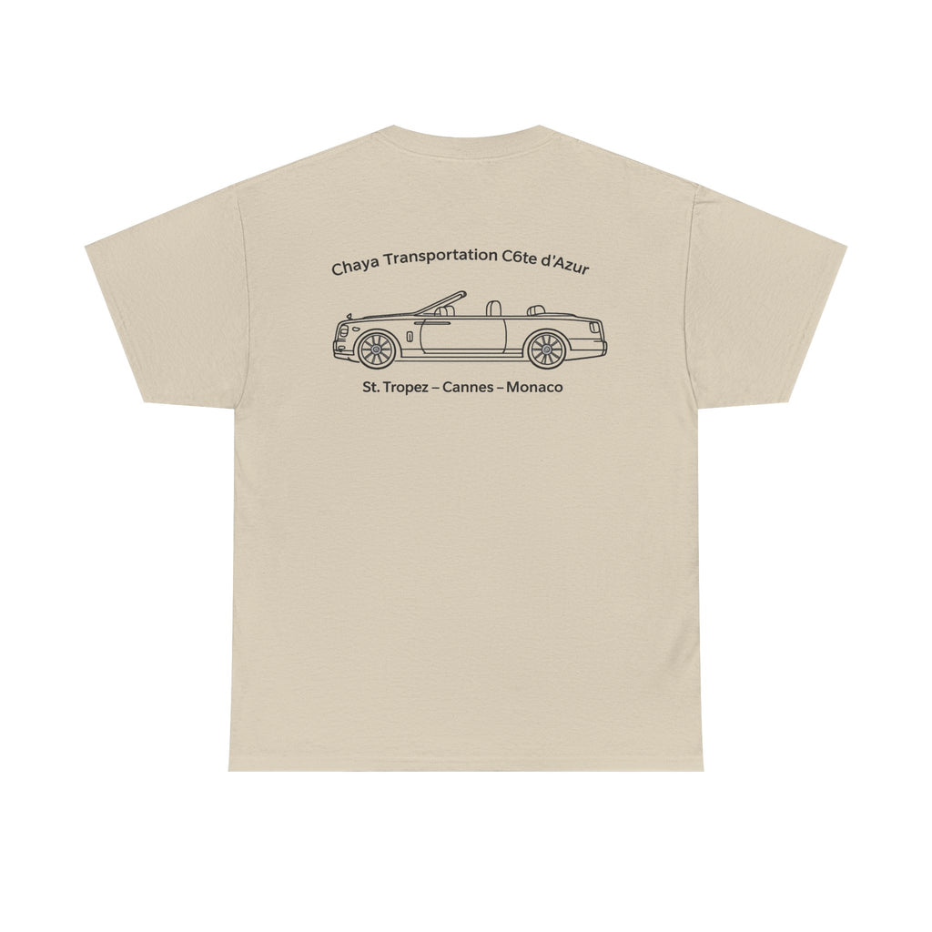 Chaya Transportation Black Logo T-Shirt