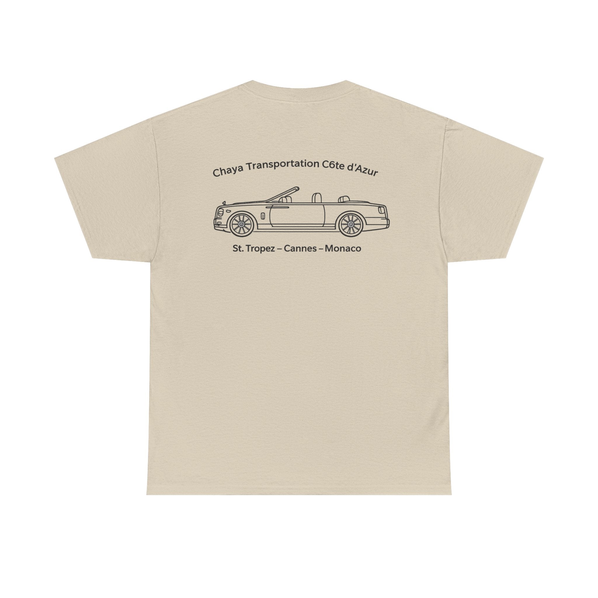 Chaya Transportation Black Logo T-Shirt