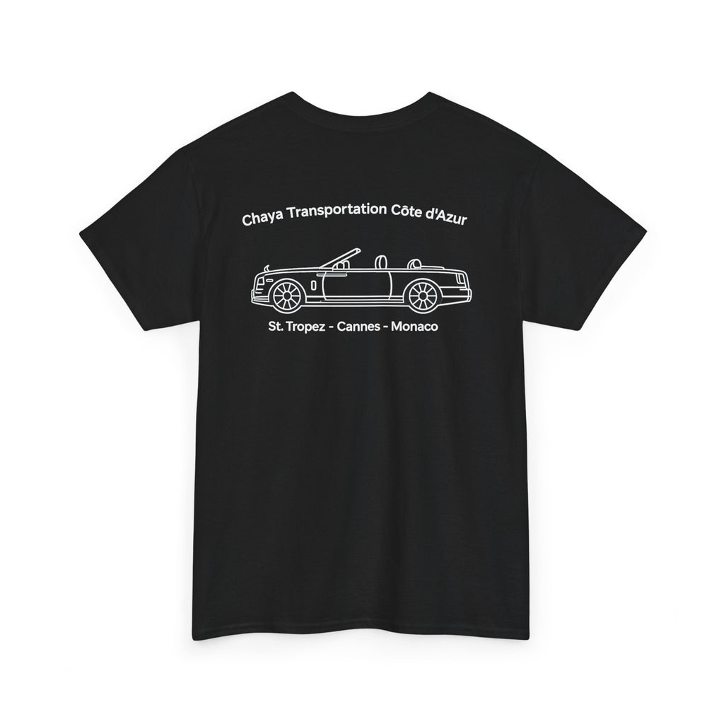 Chaya Transportation White Logo T-Shirt