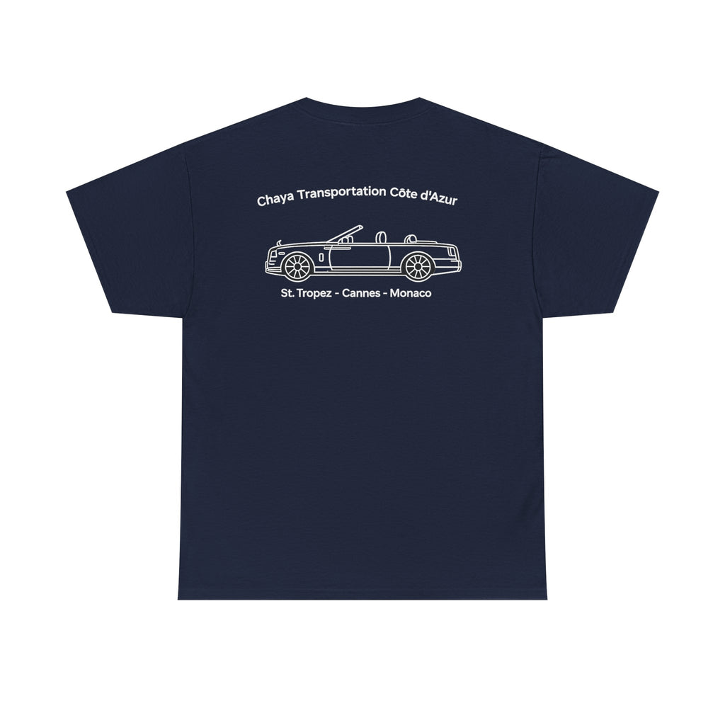 Chaya Transportation White Logo T-Shirt