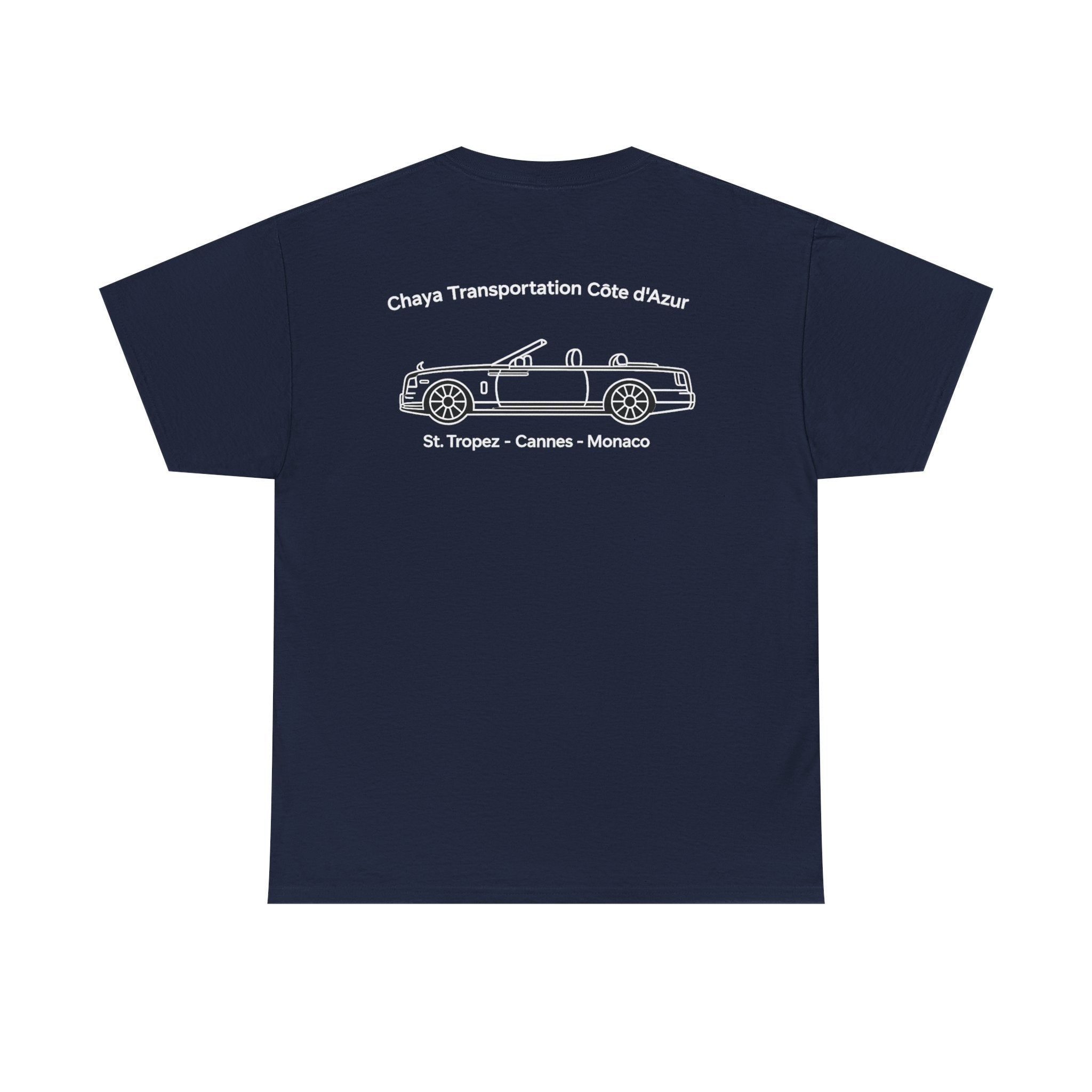 Chaya Transportation White Logo T-Shirt
