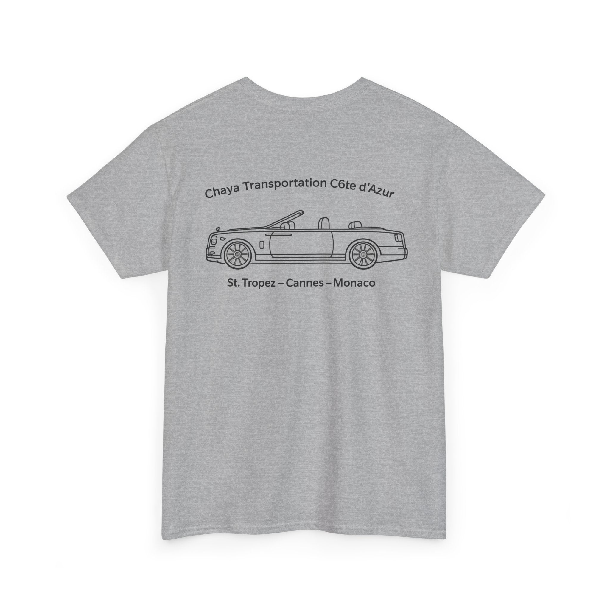 Chaya Transportation Black Logo T-Shirt