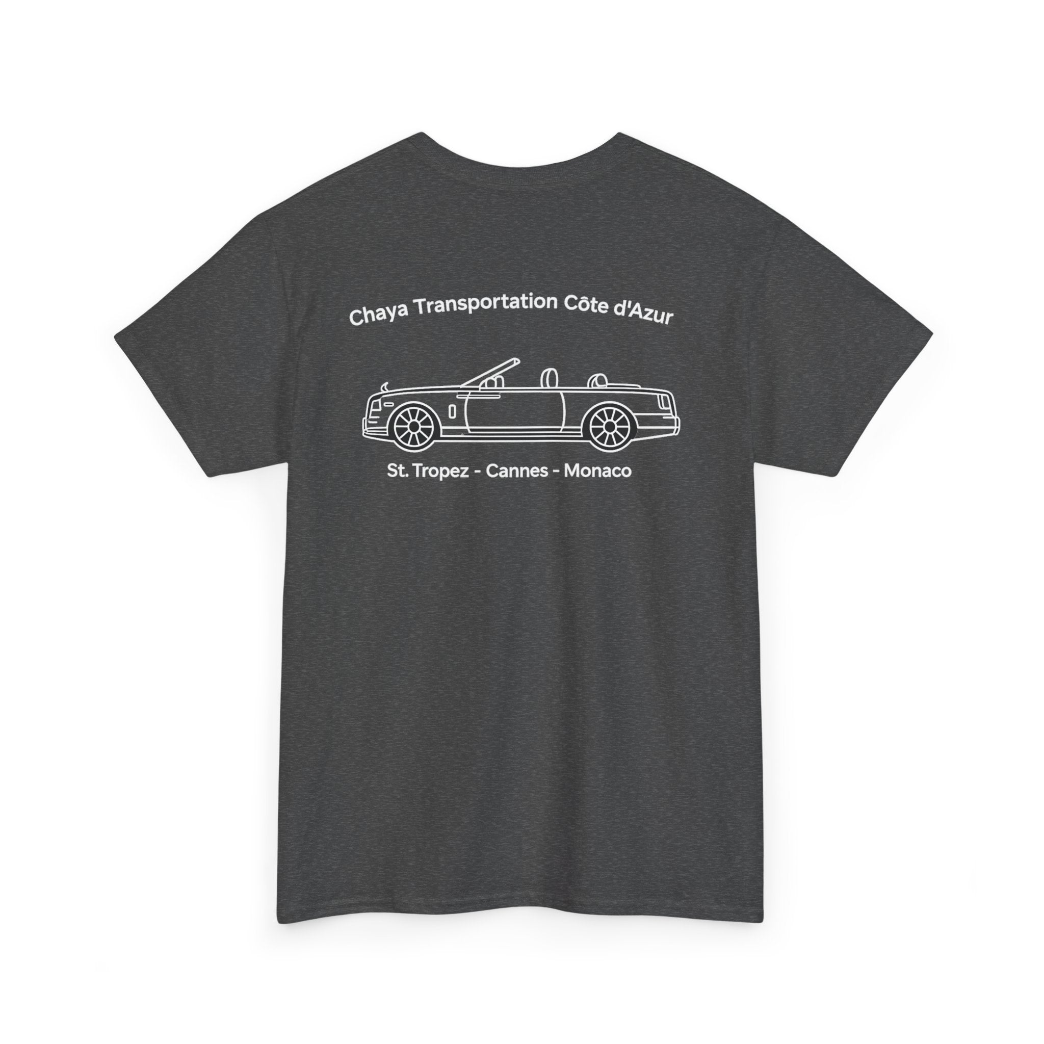Chaya Transportation White Logo T-Shirt