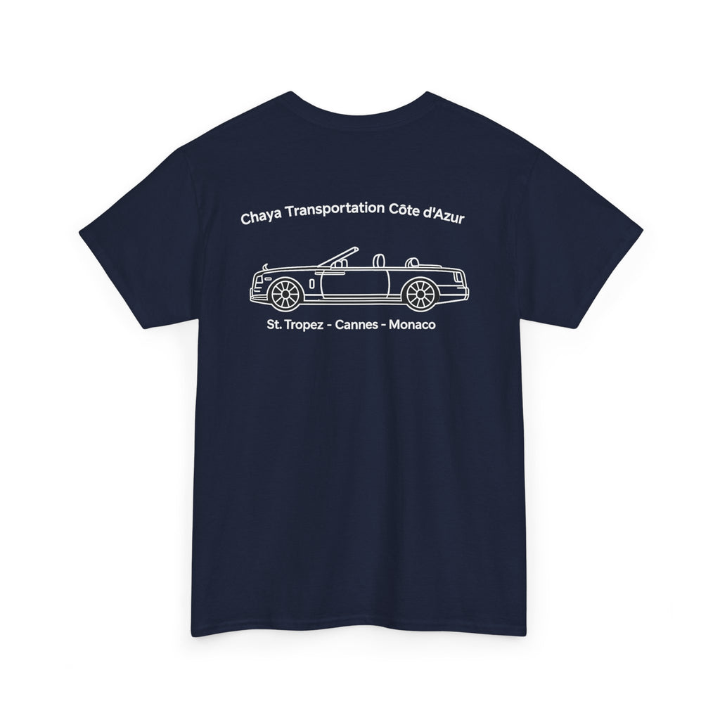 Chaya Transportation White Logo T-Shirt