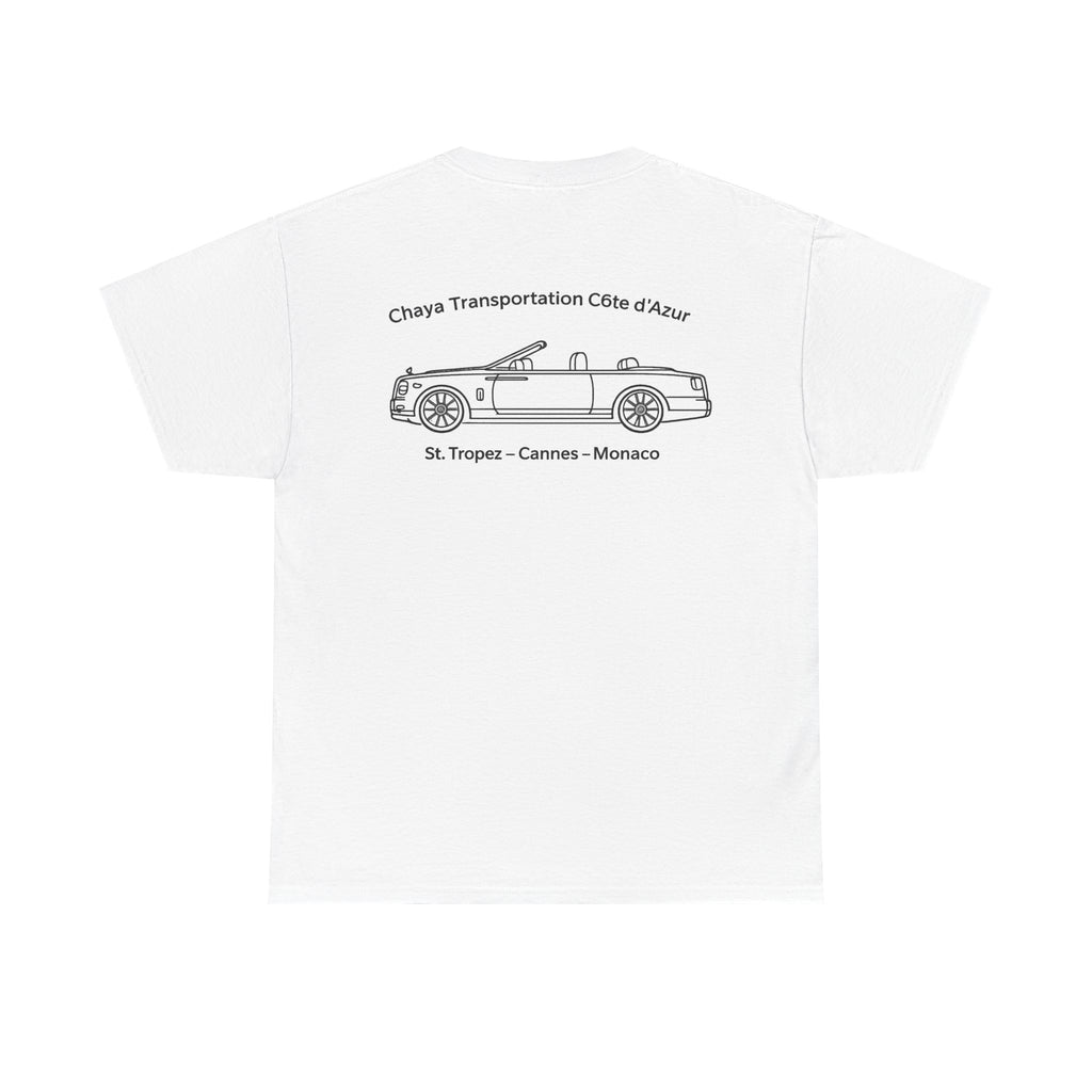 Chaya Transportation Black Logo T-Shirt