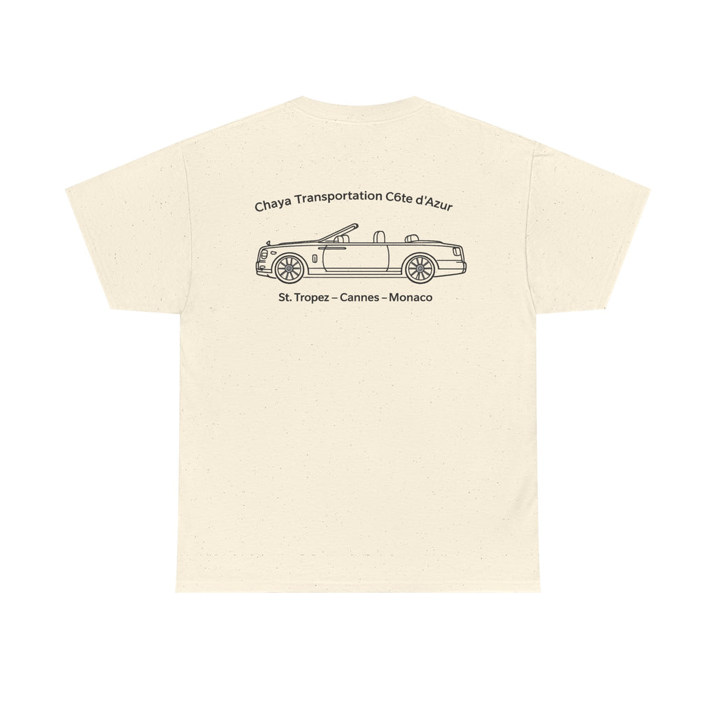 Chaya Transportation Black Logo T-Shirt
