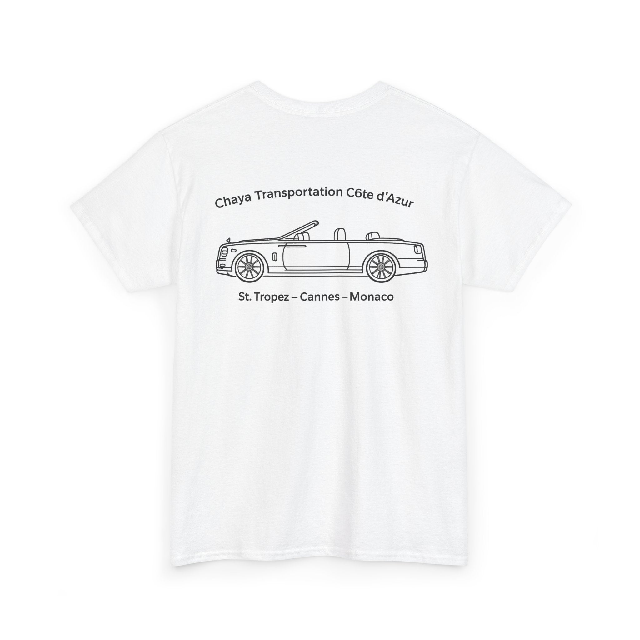 Chaya Transportation Black Logo T-Shirt